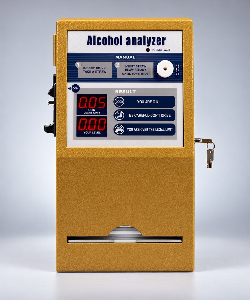 Monetinis alkotesteris AL3000
